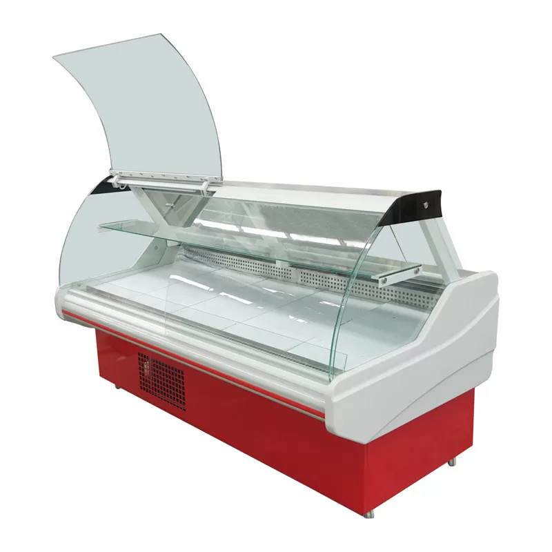 Busy Food Service Deli Display Refrigerator For Food Presentation And Storage