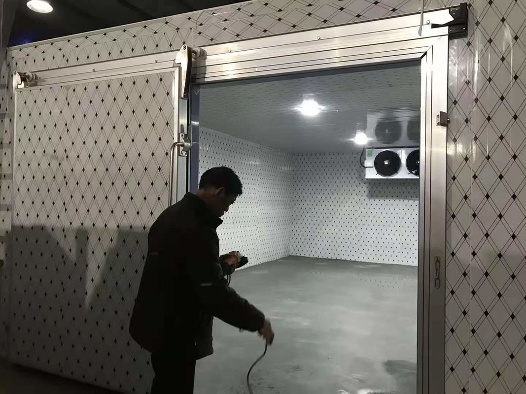 Hard Polyurethane Foam Cold Storage Room For Vegetable / Fruit / Meat / Fish And Air Cooling Approach
