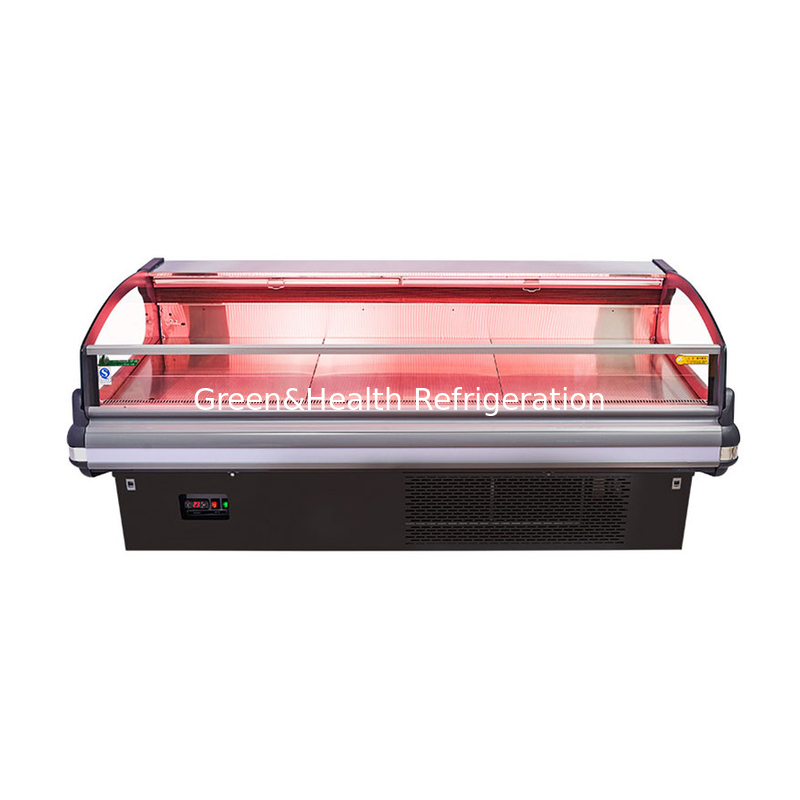 Meat Shops / Supermarkets Storage Refrigerators With LED Lights For Fresh Meat Storage