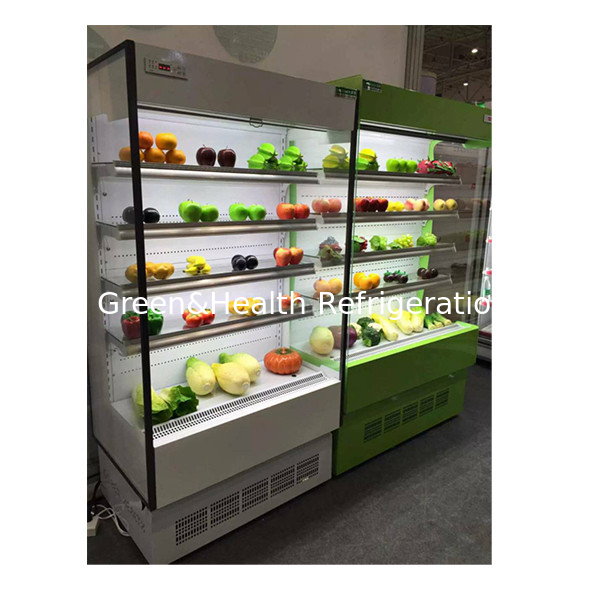 Convenience Stores Use Multi-Layer Open Transparent Glass Small Air Curtain Refrigerators