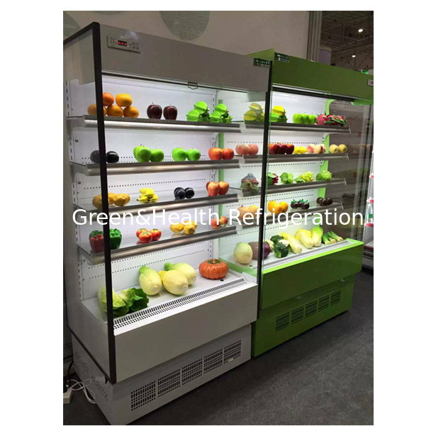Commercial Low-Temperature Small Fruit And Vegetable Storage Display Small Air Curtain Cabinet Freezer