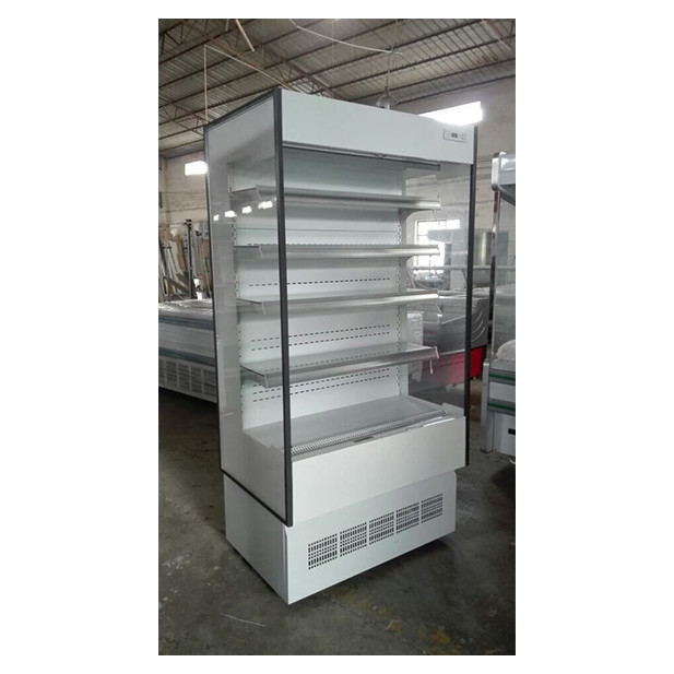 Commercial Small Storage Display Open Type Chiller Air Curtain Cabinet In Convenience Stores / Small Shops