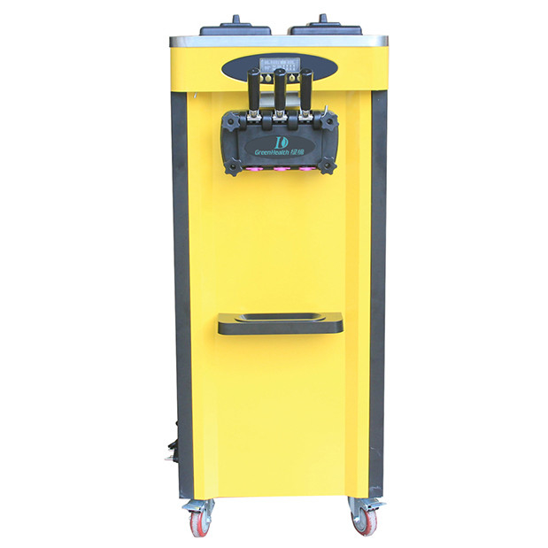 Multi Color Multi Nozzle Vertical Tabletop / Under Table Ice Cream Manufacturing Machine