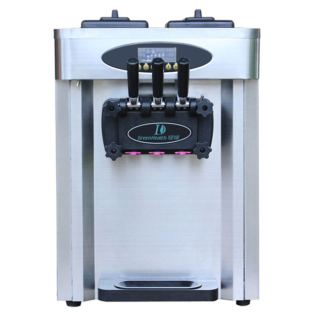Multi Color Multi Nozzle Vertical Tabletop / Under Table Ice Cream Manufacturing Machine