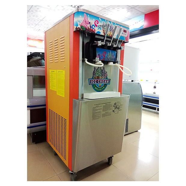 Multi Color Multi Nozzle Vertical Tabletop / Under Table Ice Cream Manufacturing Machine