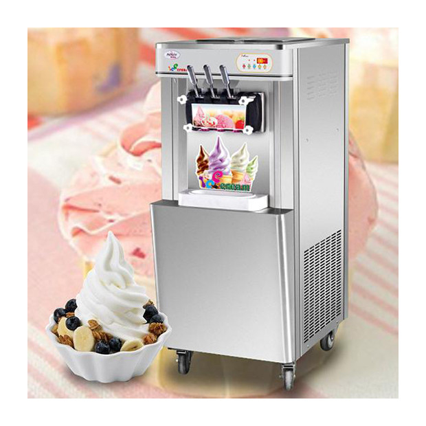 Commercial Vertical Ice Cream Shops / Convenience Stores Use Ice Cream Making Machines