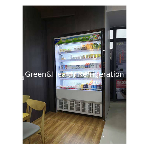 Bottom Mounted Unit For Small Supermarkets/Convenience Stores Storage Display Small Open Type Chiller