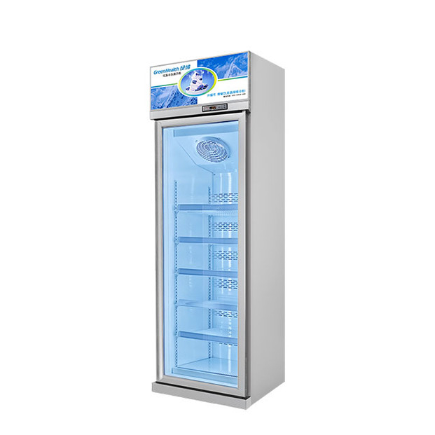 Commercial Supermarket / Store With One Glass Doors Equipped Freezing Display Refrigerators