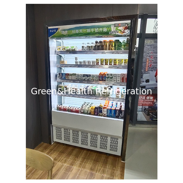 Small Convenience Stores / Convenience Stores Small Open Refrigerators To Store Fruits / Vegetables Mini Fridge