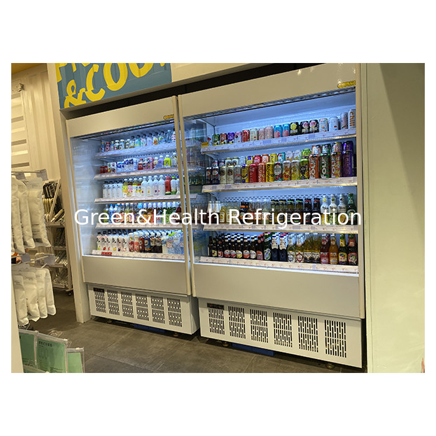 Small Convenience Stores / Convenience Stores Small Open Refrigerators To Store Fruits / Vegetables Mini Fridge