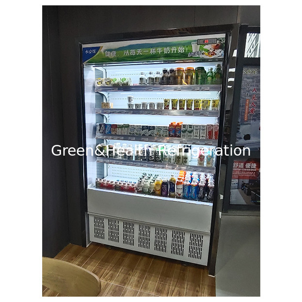 Small Convenience Stores / Convenience Stores Small Open Refrigerators To Store Fruits / Vegetables Mini Fridge