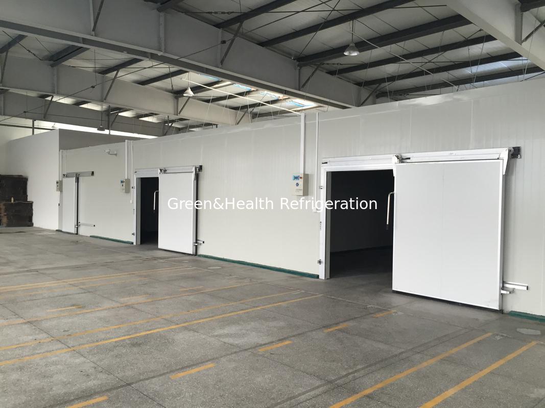 Modular Design Walk in Chamber Pu Panel Cold Storage Cooler Refrigerator Warehouse For Sale