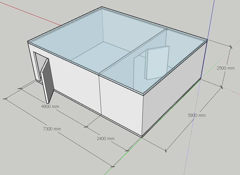 Different Temperature Customized Cold Storage Room Advanced Walk-In Freezer for Commercial Use