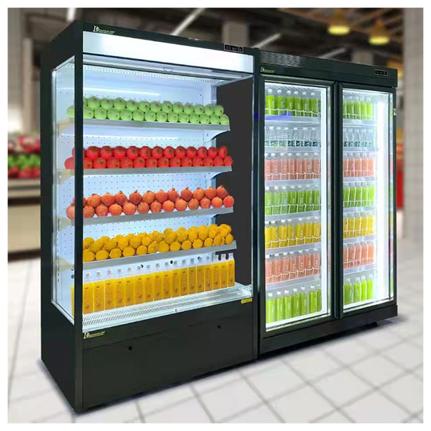 Small Open Style Refrigerators For Storage And Display Of Fruits/Vegetables In Convenience Stores/Supermarkets