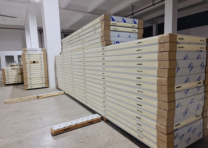 Customized Commercial Walk In Freezer Refrigerated Cold Storage Room For Butcher Meat Processing
