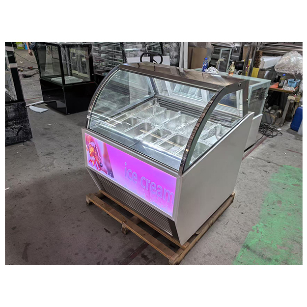 Factory Direct Sales Commercial Ice Cream Refrigerated Storage Display Freezer For Sale