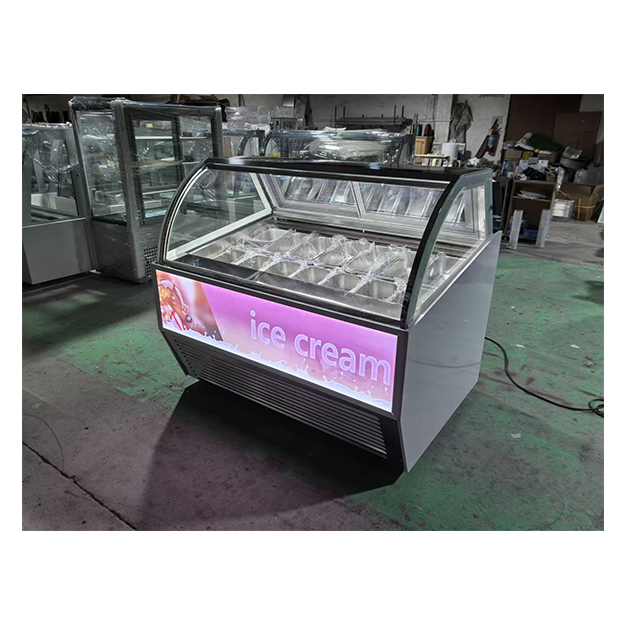 Factory Direct Sales Commercial Ice Cream Refrigerated Storage Display Freezer For Sale