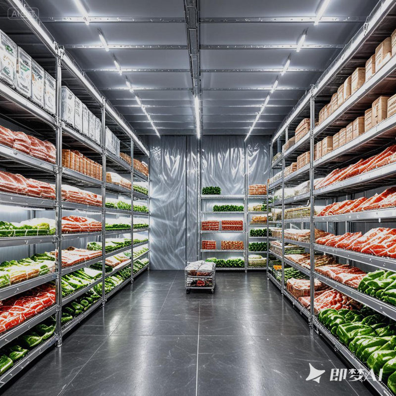 Guangzhou Customize Walk In Freezer Cold Storage Room Unit For Butchery Meat