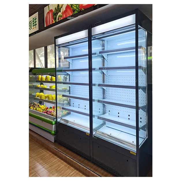 Supermarket/Convenience Store Fashion Multi Functional Refrigerated Storage Open Small Refrigerator