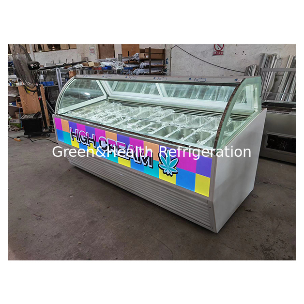 Shops/Stores Use Ice Cream Refrigeration Storage Display Refrigerators Freezer