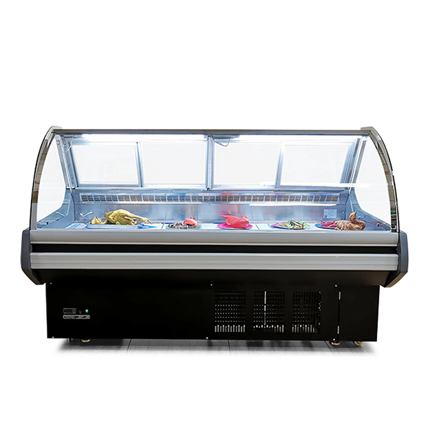 Cooked Food Stores/Markets/Supermarkets Use Refrigerated Display Cabinets Freezer Specifically Designed For Displaying Cooked Food