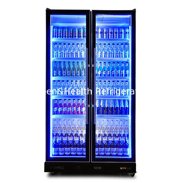 Adjustable Multiple LED Lights For Beverage/Alcoholic Beverage Refrigeration Display Freezer