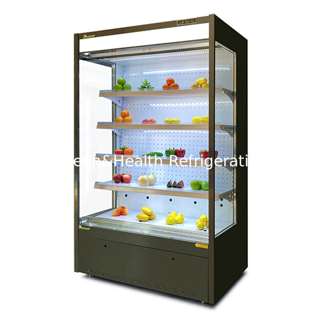 Supermarket/Store External Unit With Five Layer Shelf Design For Refrigerated Storage Of Goods Open Type Freezer
