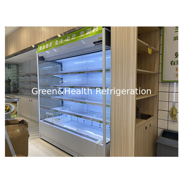 Factory Direct Supermarket High-Quality Storage Food Refrigeration Open Type Freezer Fridge