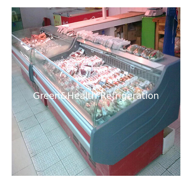 Built In Imported Compressor Factory Direct Sales Semi Open Fresh Meat Refrigerated Freezer
