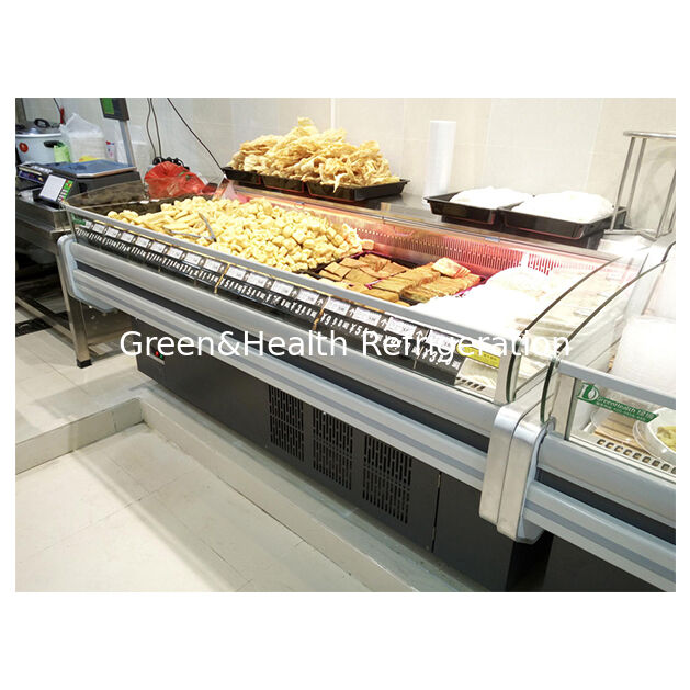 Built In Imported Compressor Factory Direct Sales Semi Open Fresh Meat Refrigerated Freezer