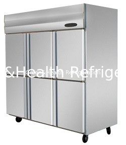 0 ~ 10°C - 18°C~ -20°C Commercial Upright Refrigerator One Layer Shelf Inside