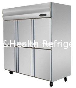 Vertical Commercial Upright Freezer With Big Capacity R134 / R404 Refrigerant