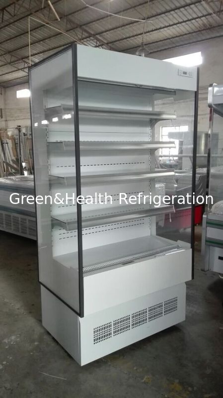 Adjustable Shelf Shop Multideck Open Chiller With DANFOSS R404a / R134 Compressor