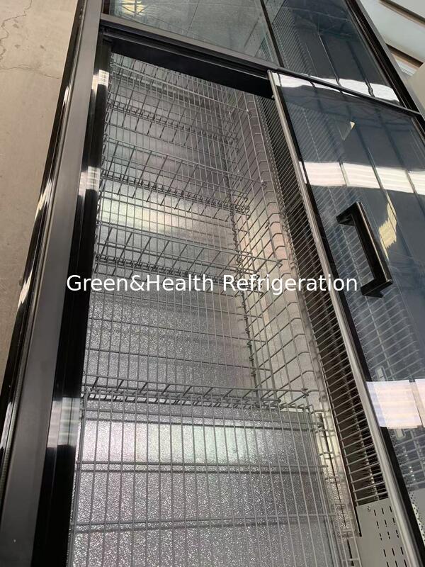 Direct Factory Price Combined Island Display Freezer with Large Glass Windows and Secop compressor