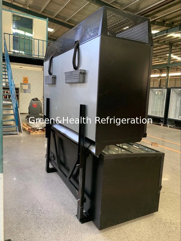 Auto-Defrost Combined Freezer Vertical & Horizontal Merchandiser with -16°C to -22°C