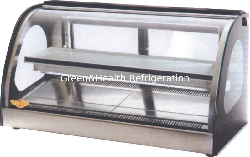 Manual Defrost Cake Display Freezer / Bakery Display Cooler With Customized Floor Standing Or Table Top Counter