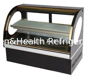 Manual Defrost Cake Display Freezer / Bakery Display Cooler With Customized Floor Standing Or Table Top Counter
