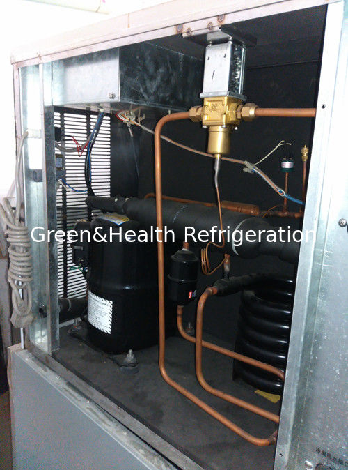 1 Ton / 24h Air Cooling Ice Making Machine For Milk Tea Shop