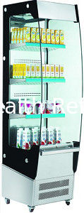 Beverage Display Mini Multideck Open Chiller For Shop Fan Cooling Type