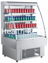 Beverage Display Mini Multideck Open Chiller For Shop Fan Cooling Type