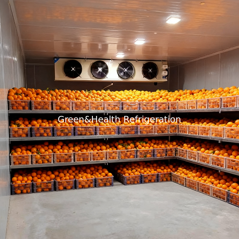 Guangzhou Pu Panel Walk In Freezer Cold Storage Warehouse Room For Beverabe Meat