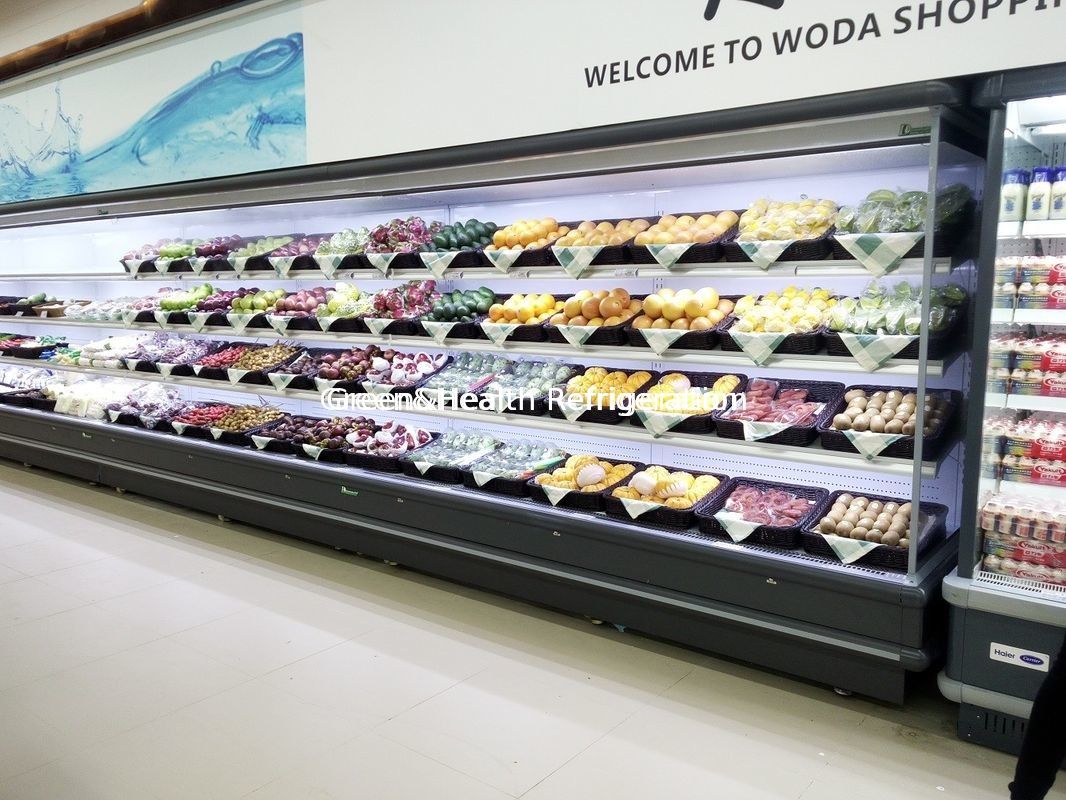 Green & Health Refrigeration Splicing Multideck Open Chiller Auto - Defrost Type