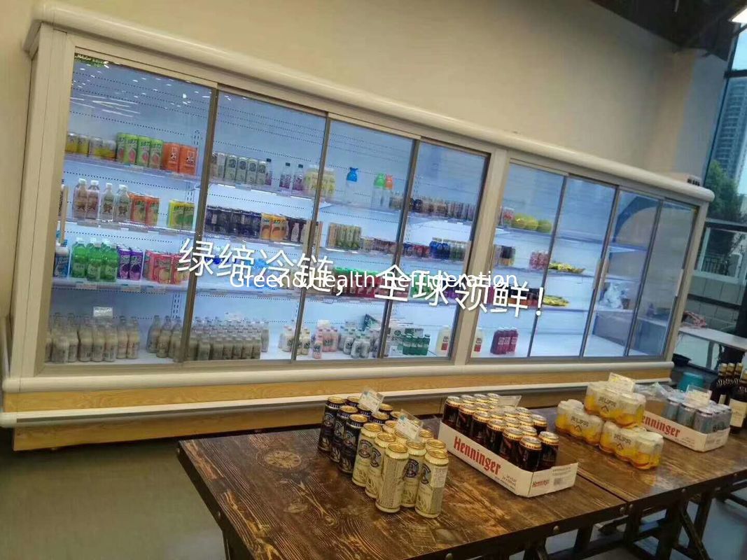 Green & Health Refrigeration Splicing Multideck Open Chiller Auto - Defrost Type