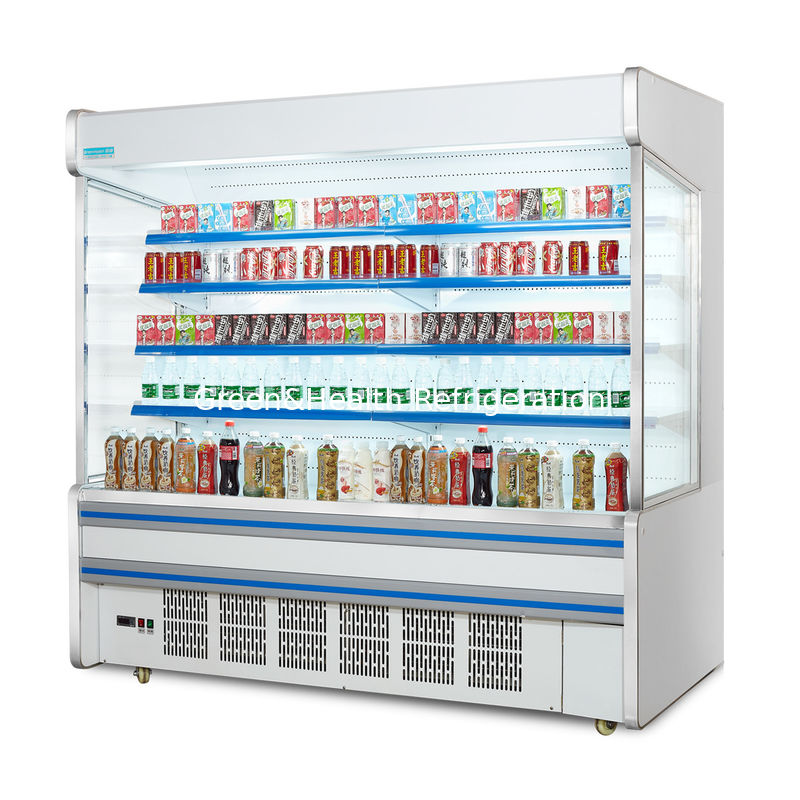 Large Refrigeration Splicing Multideck Open Chiller Auto - Defrost Type