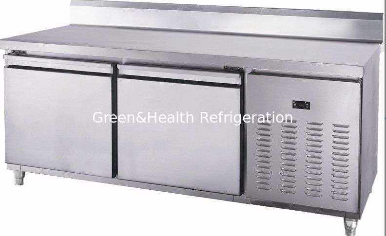 110V 60HZ 1 / 2 / 3  Doors Under Counter Fridge Freezer For Kitchen Hotel , Undercounter Refrigerator