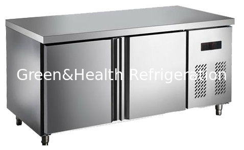 large Wide Under Counter Freezer Integrated With Smaller Fender / Drawers