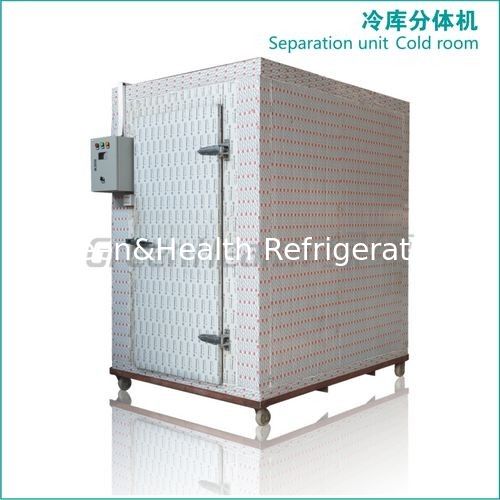 Cold Room Storage 105 Cubic Meter 6m * 7m * 2.5m With Valley Wheel Compressor
