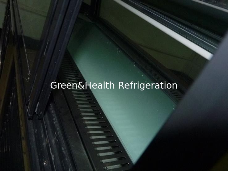 Three - Sided Glass R134a Cake Display Freezer Eco Friendly Customize for Singapore