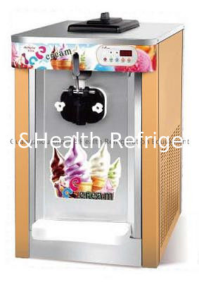Pre - Cooling Soft Serve Ice Cream Making Machines Auto Counting For Dessert Shop