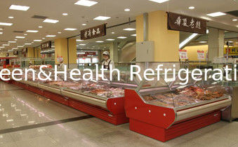 Pre - Make Multideck Open Chiller Supermarket Projects For Convenience Stores